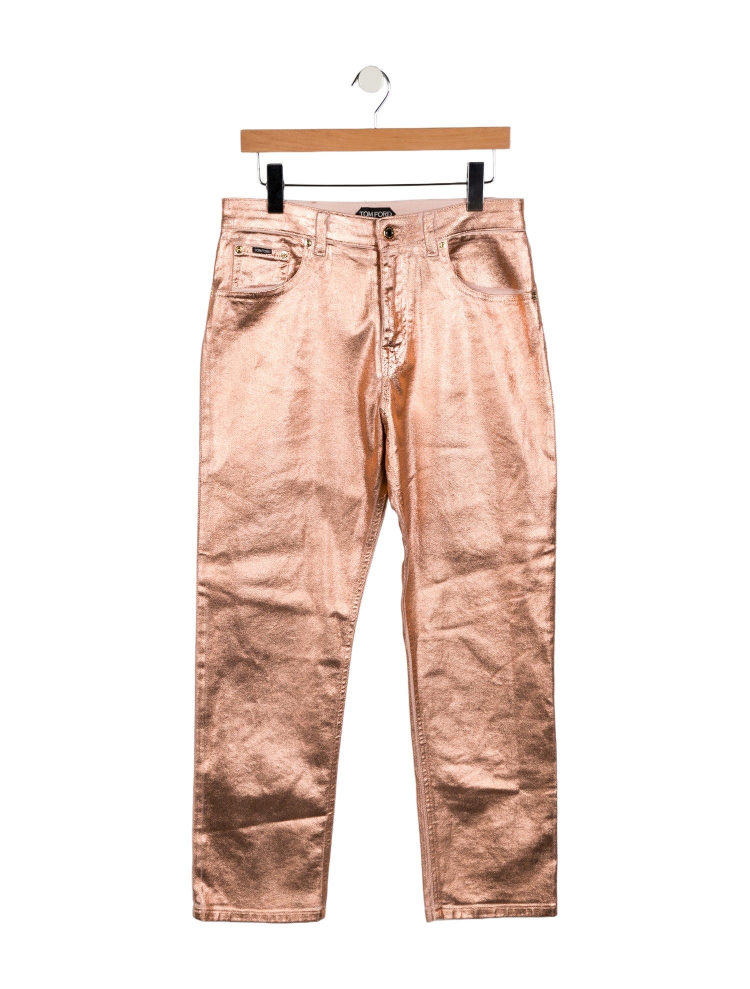 Tom Ford High-Rise Straight Leg Jeans