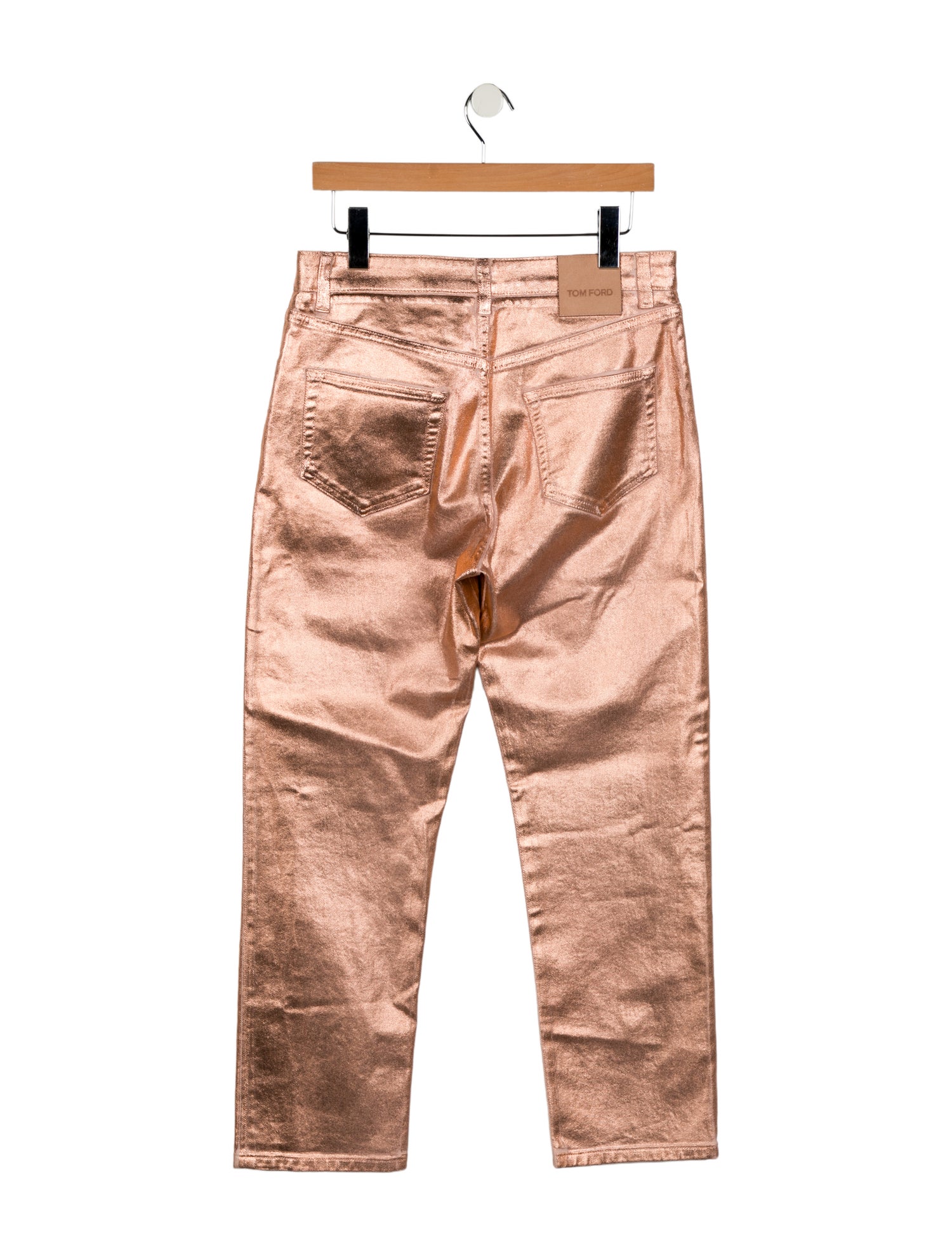 Tom Ford High-Rise Straight Leg Jeans