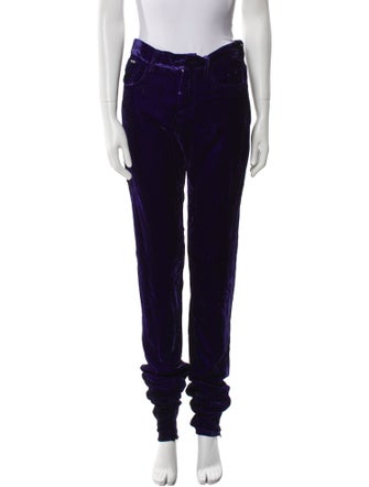 Tom Ford Velvet Skinny Leg Pants