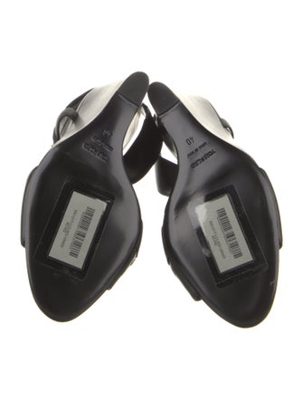 Tom Ford Leather Slingback Sandals