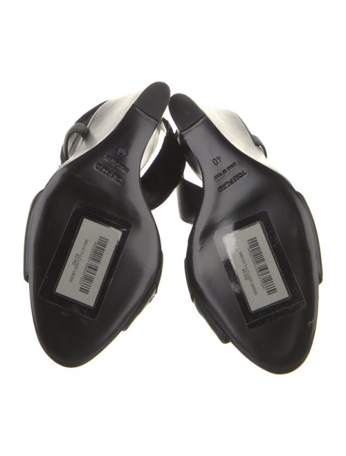 Tom Ford Leather Slingback Sandals