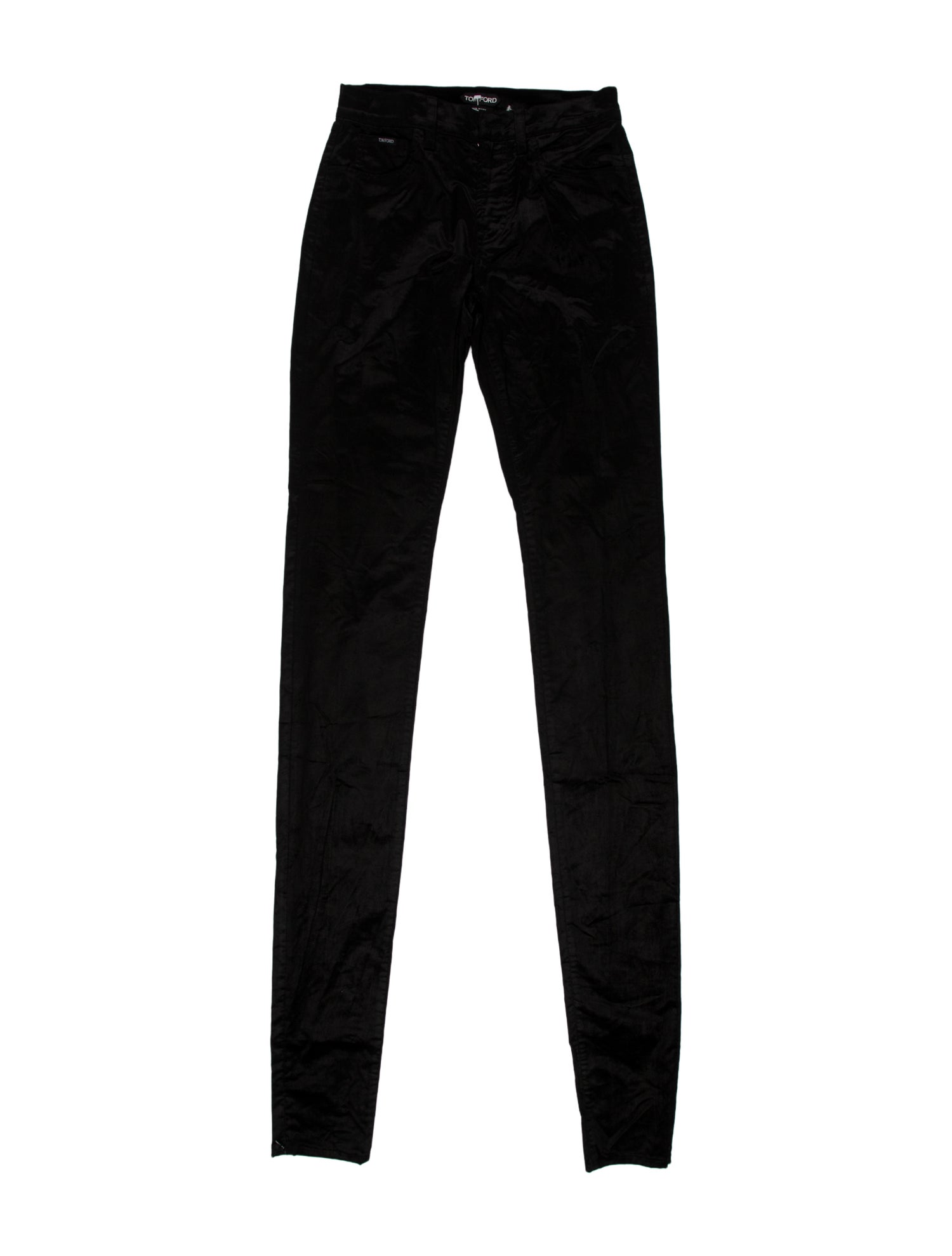 Tom Ford Paisley Print Corduroy Pants