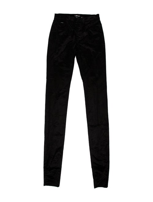 Tom Ford Paisley Print Corduroy Pants