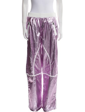 Tom Ford Colorblock Pattern Wide Leg Pants w/ Tags