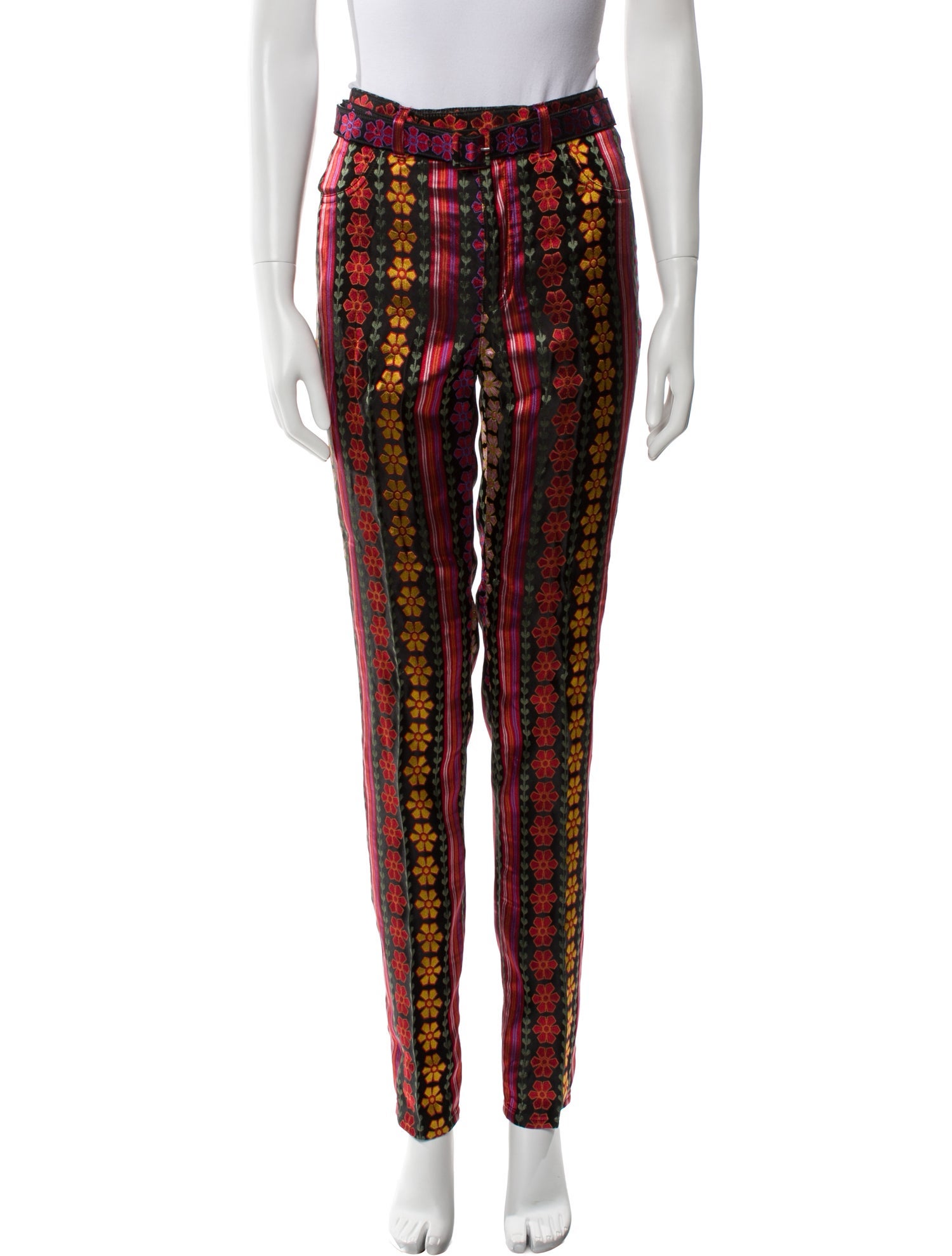 Tom Ford Silk Skinny Leg Pants