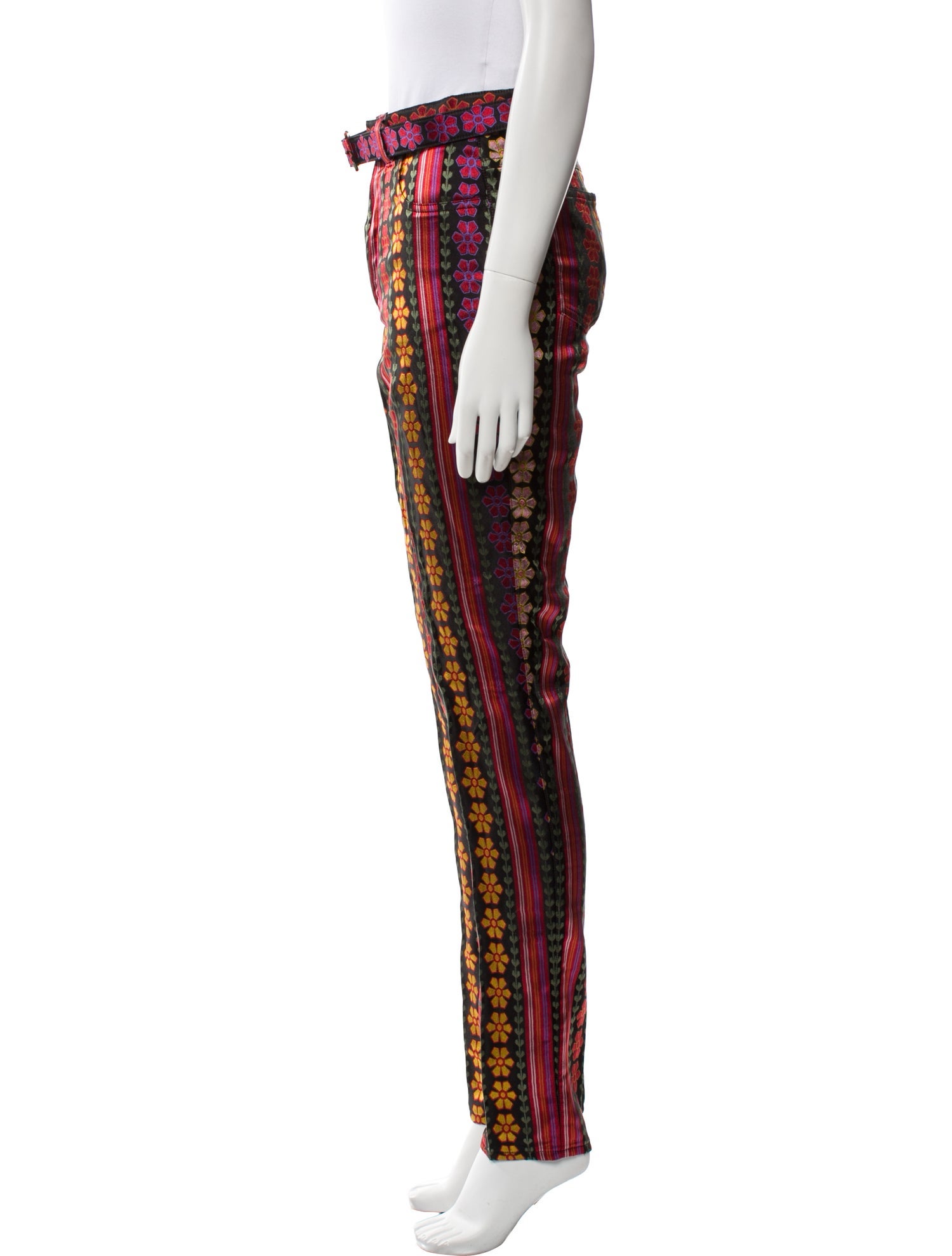 Tom Ford Silk Skinny Leg Pants