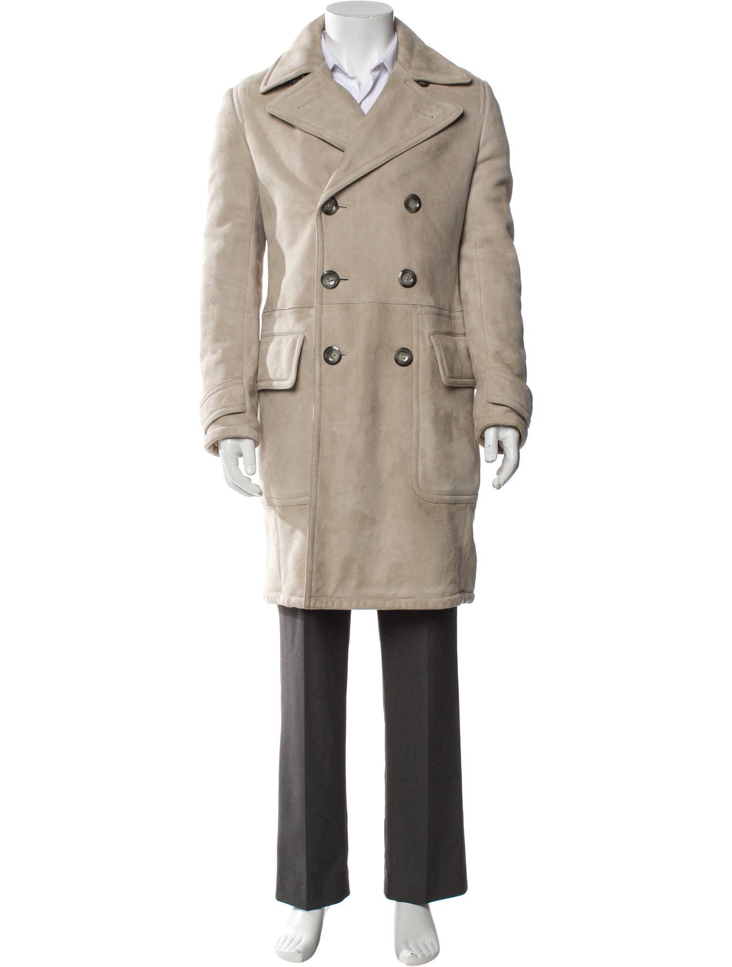 Tom Ford Shearling Trench Coat