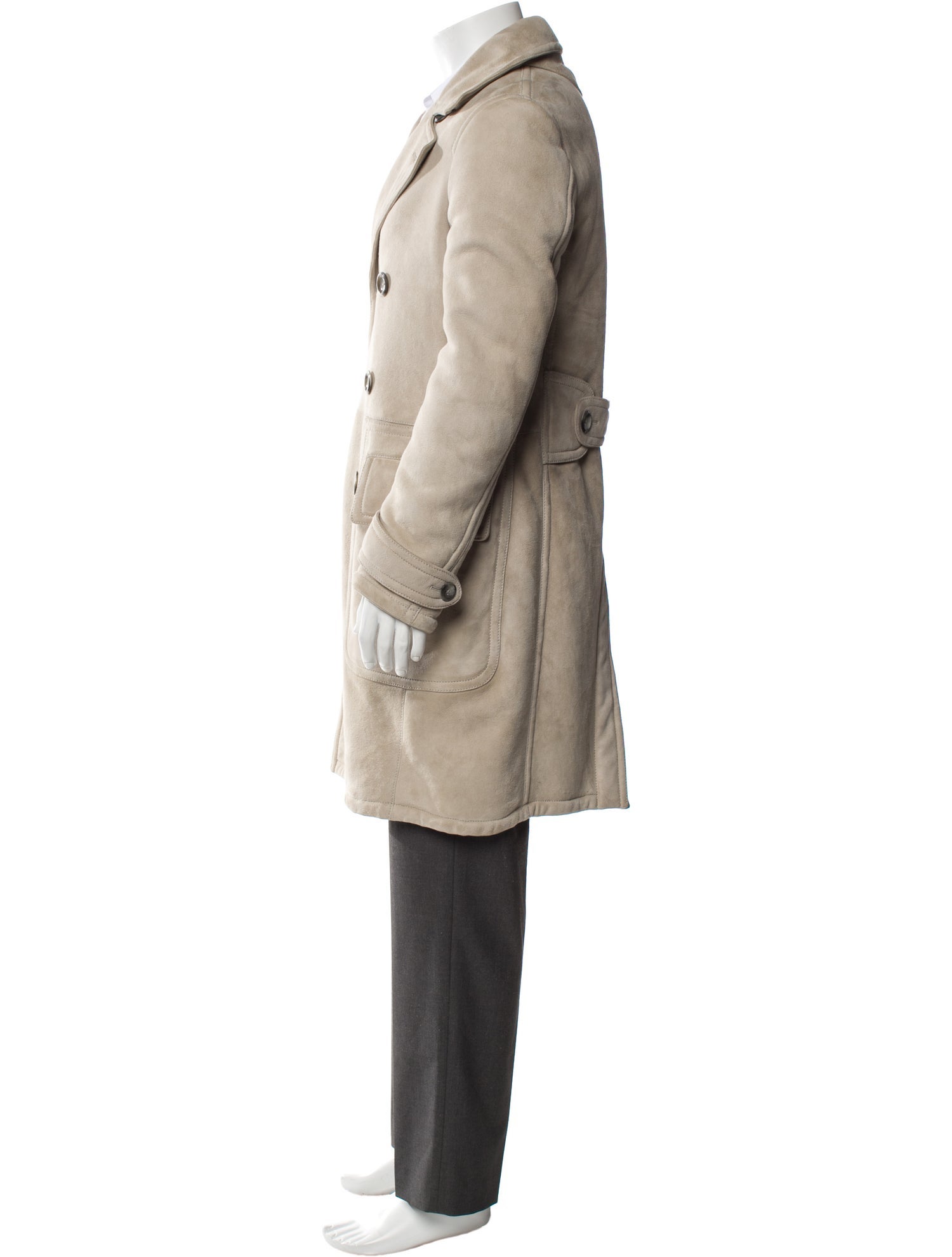 Tom Ford Shearling Trench Coat