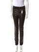 Tom Ford Leather Skinny Leg Pants