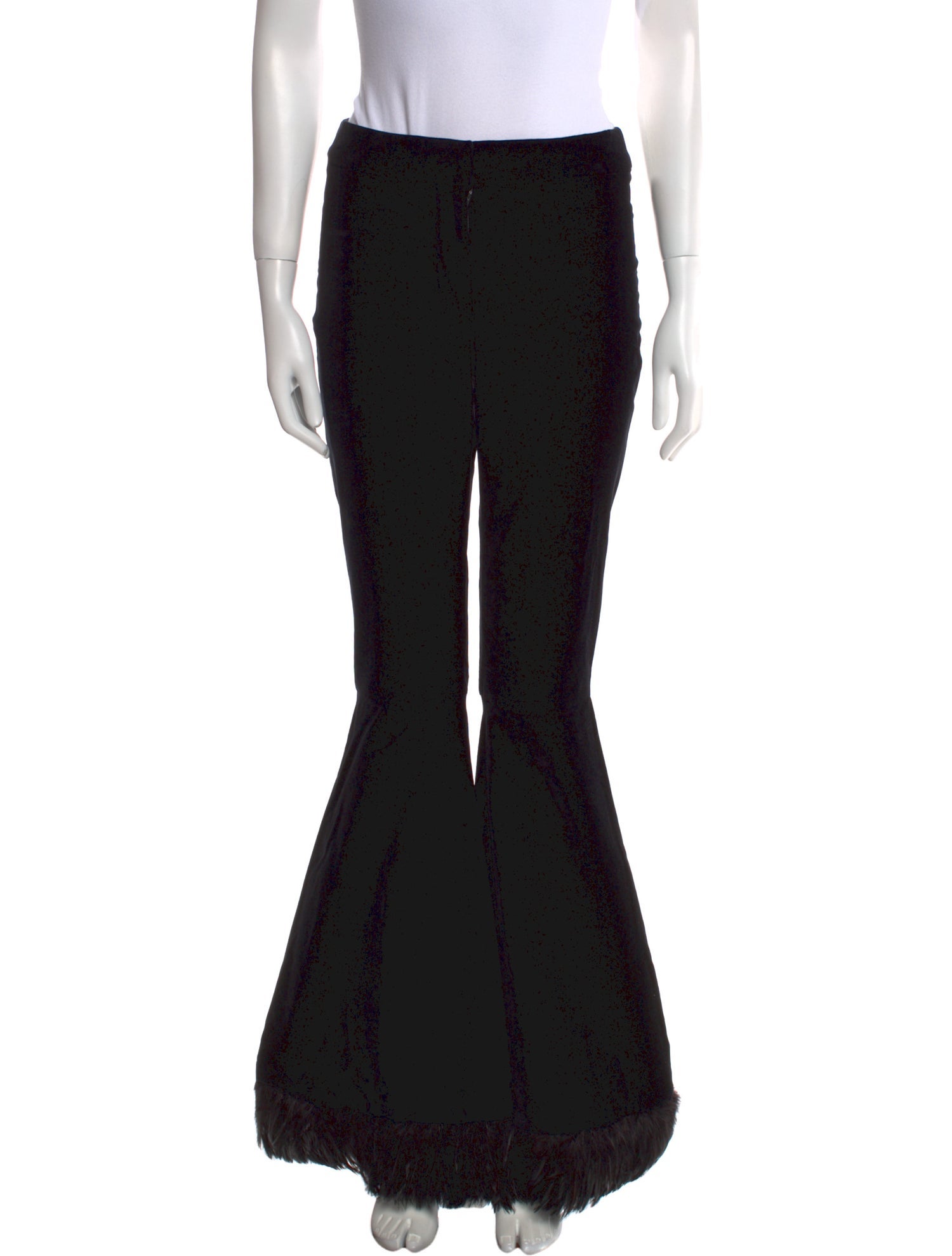 Tom Ford Velour Wide Leg Pants