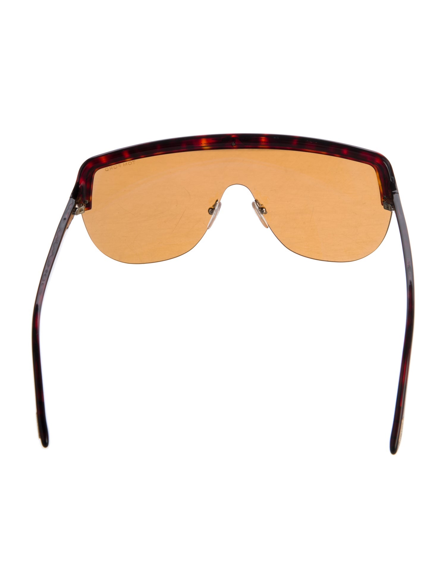 Tom Ford Shield Tinted Sunglasses