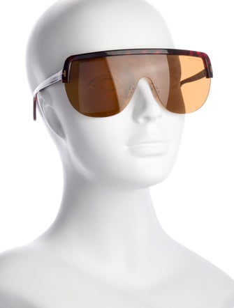 Tom Ford Shield Tinted Sunglasses