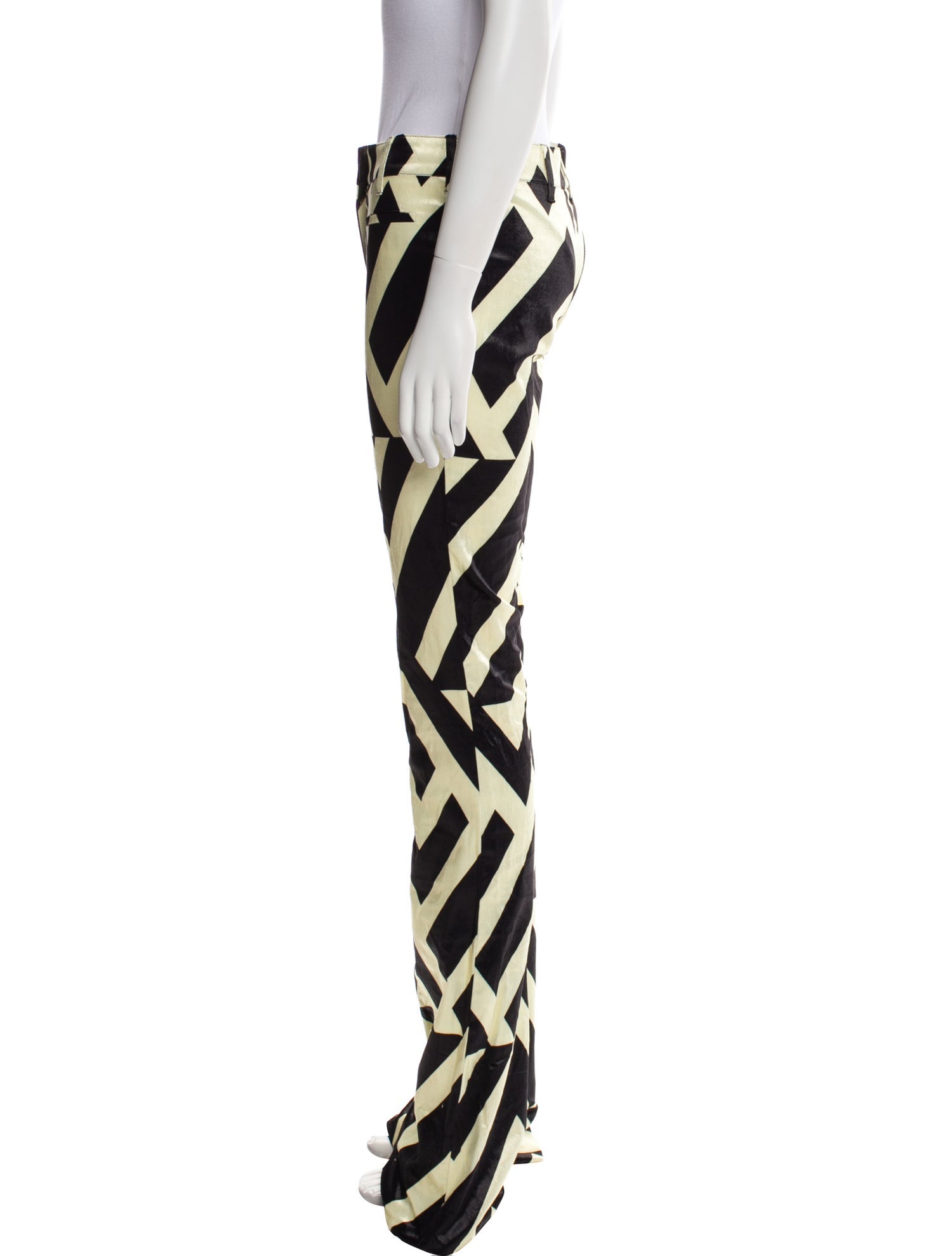 Tom Ford Printed Wide Leg Pants