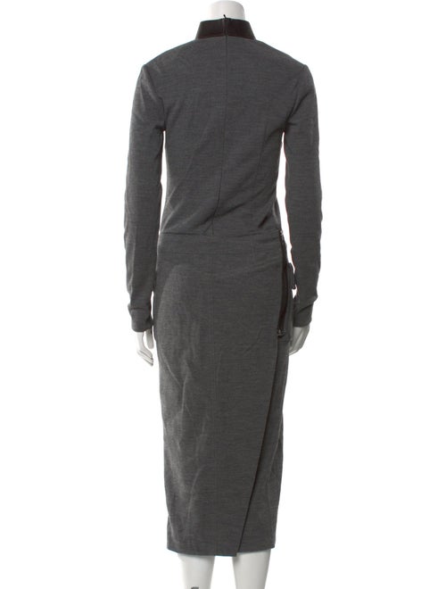 Tom Ford Mock Neck Midi Length Dress