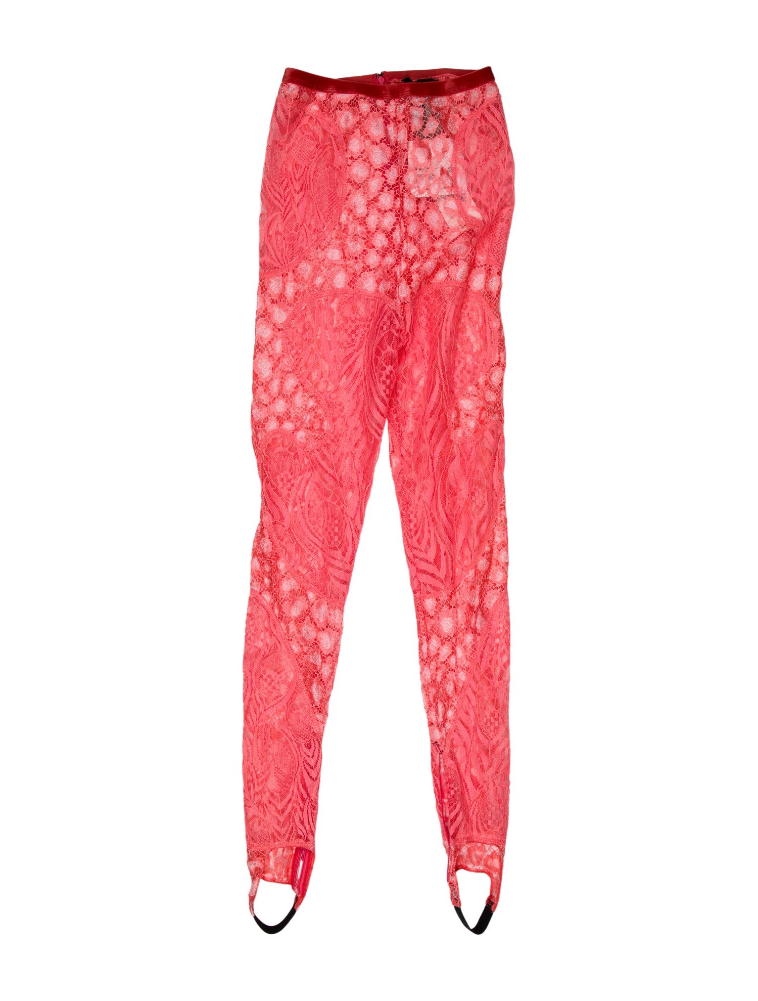 Tom Ford Lace Pattern Skinny Leg Pants