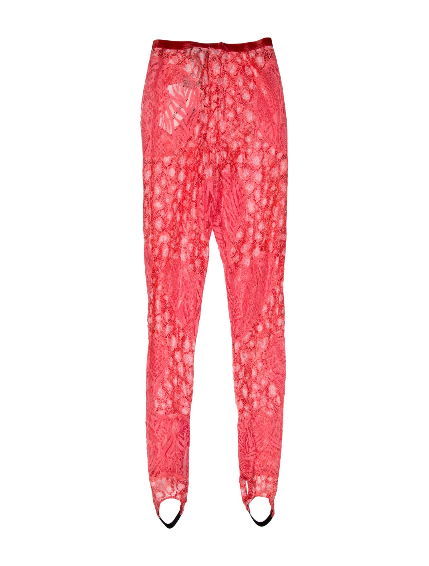 Tom Ford Lace Pattern Skinny Leg Pants