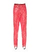 Tom Ford Lace Pattern Skinny Leg Pants