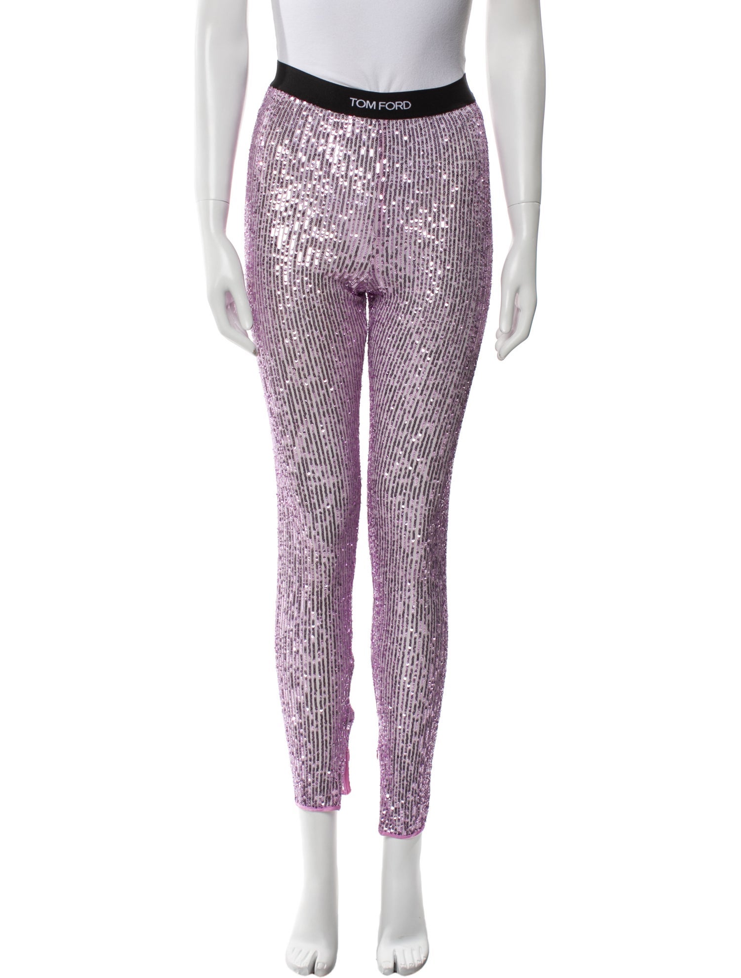 Tom Ford Printed Skinny Leg Pants