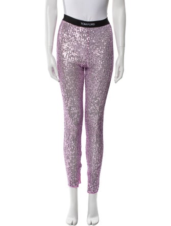 Tom Ford Printed Skinny Leg Pants