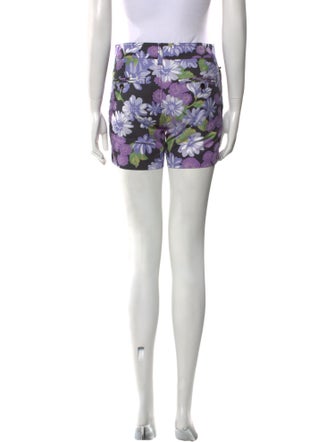 Tom Ford Floral Print Mini Shorts