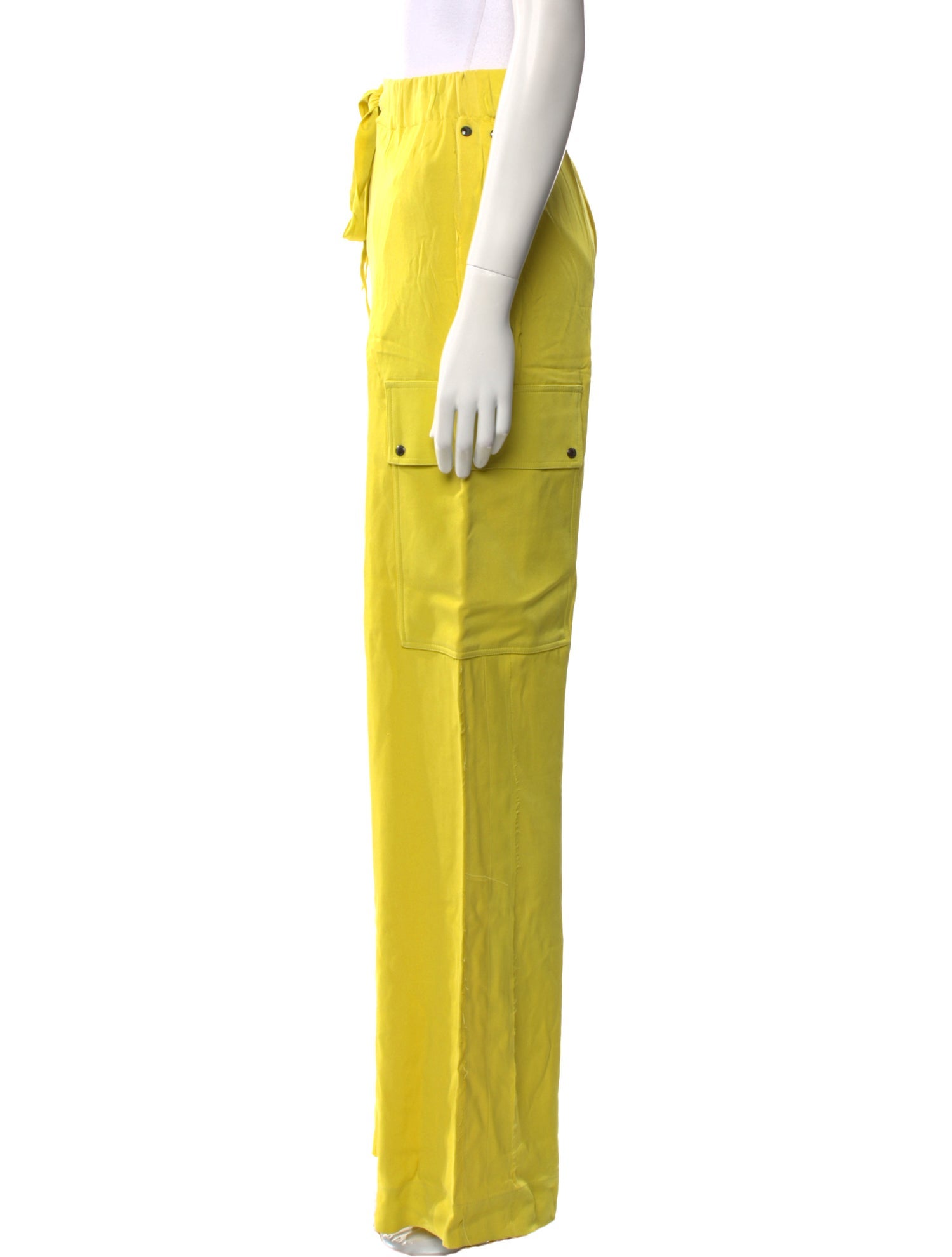 Tom Ford Silk Straight Leg Pants