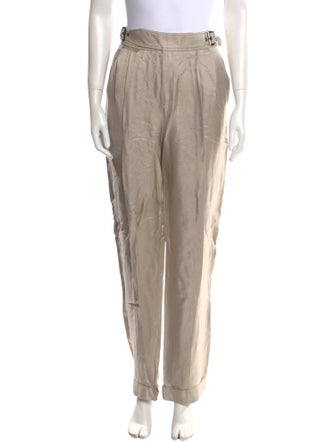 Tom Ford Silk Straight Leg Pants