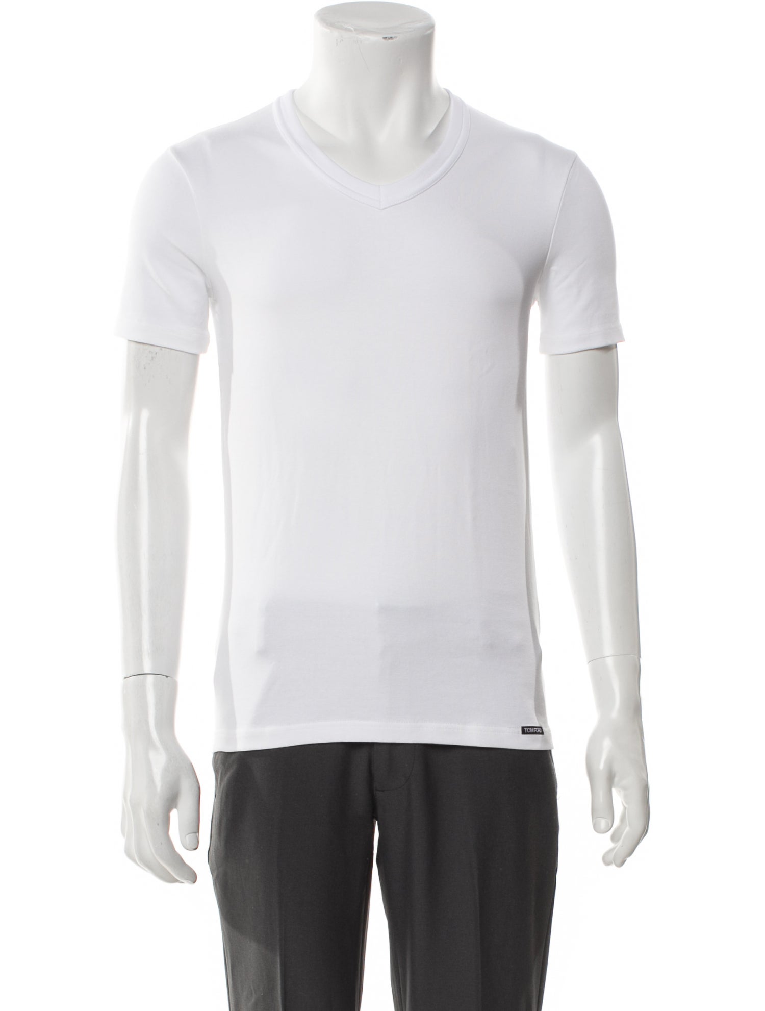 Tom Ford Crew Neck Short Sleeve T-Shirt