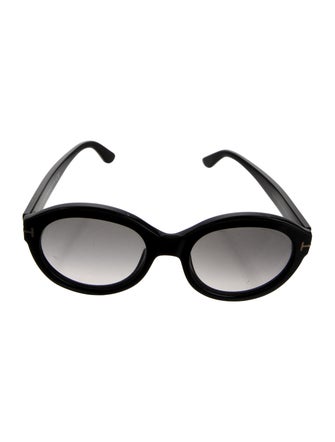 Tom Ford Round Gradient Sunglasses