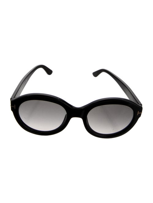 Tom Ford Round Gradient Sunglasses