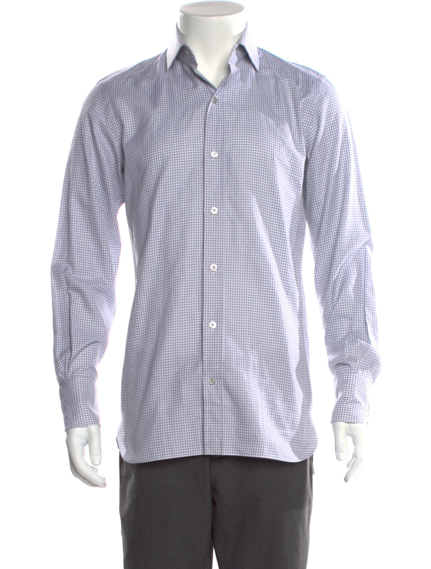 Tom Ford Striped Long Sleeve Dress Shirt