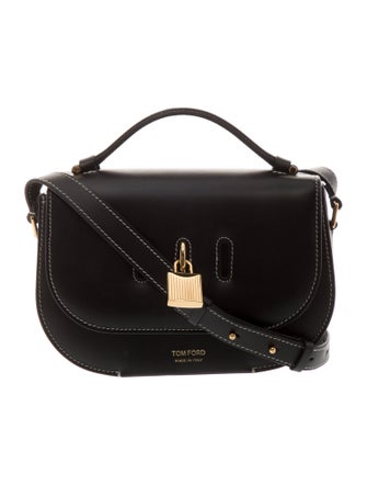 Tom Ford Leather Top Handle Bag