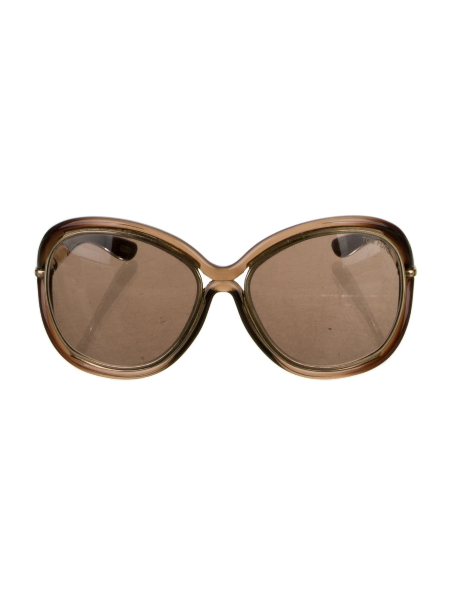 Tom Ford Oversize Gradient Sunglasses