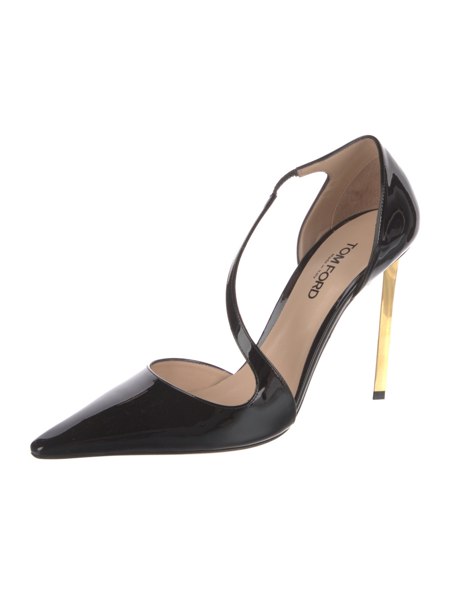 Tom Ford Patent Leather D'Orsay Pumps