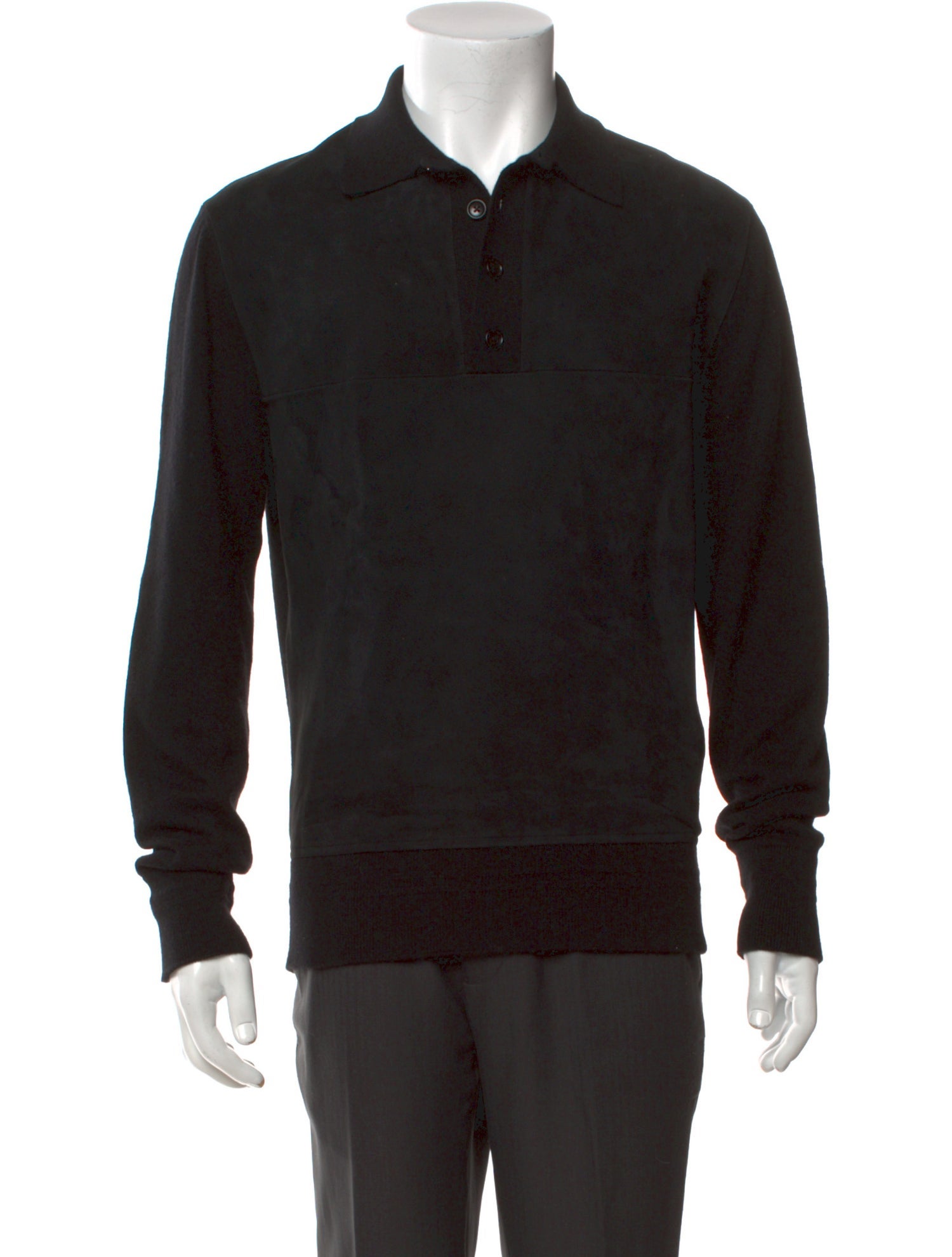Tom Ford Cashmere Crew Neck Polo Shirt