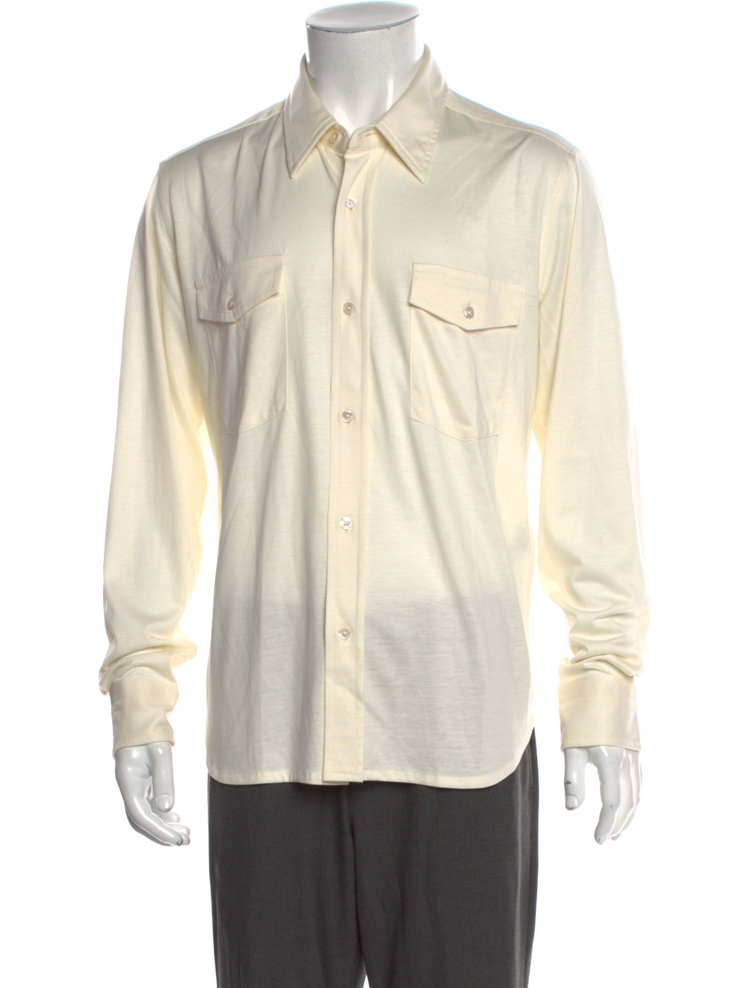 Tom Ford Silk Long Sleeve Shirt