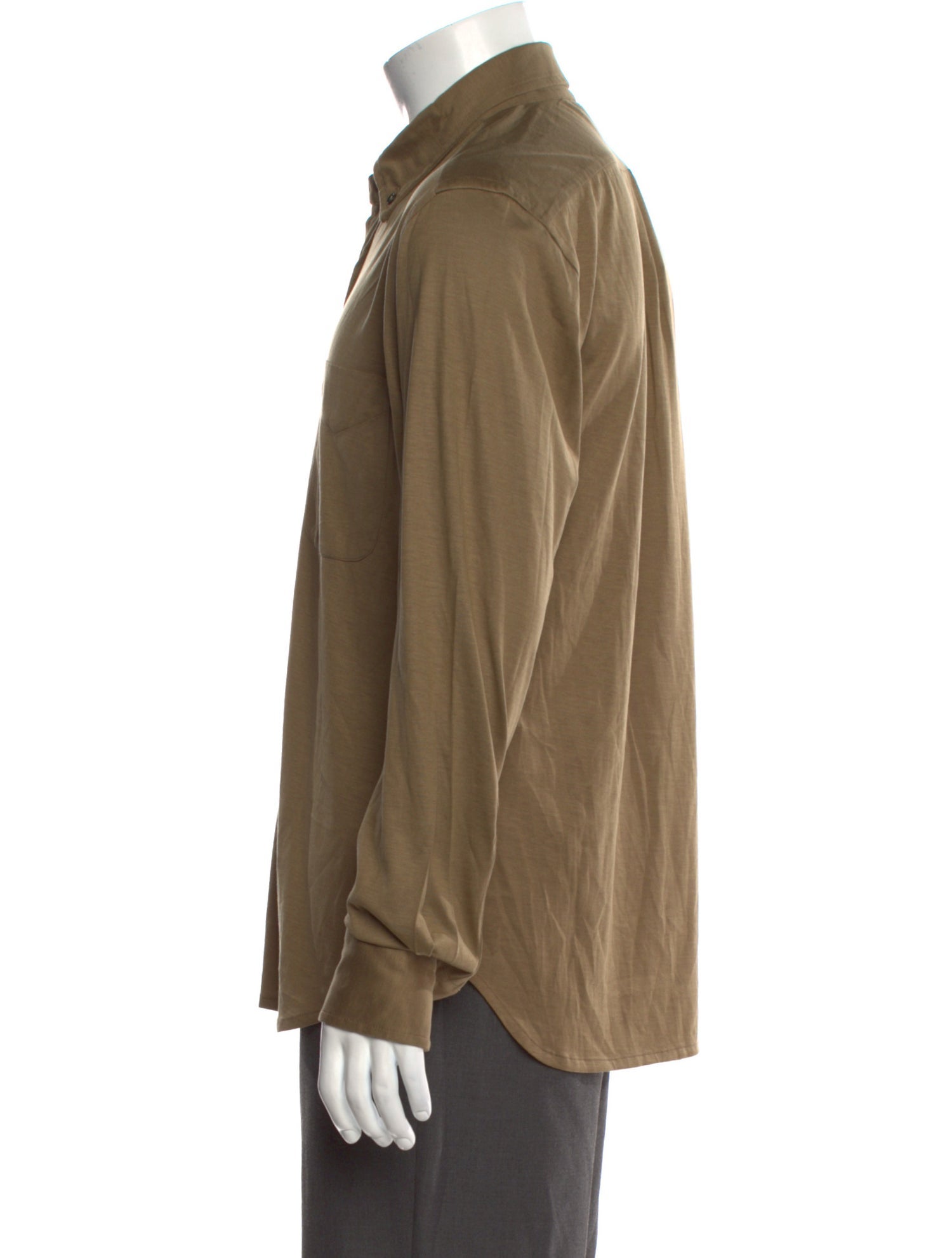 Tom Ford Silk Long Sleeve Shirt w/ Tags