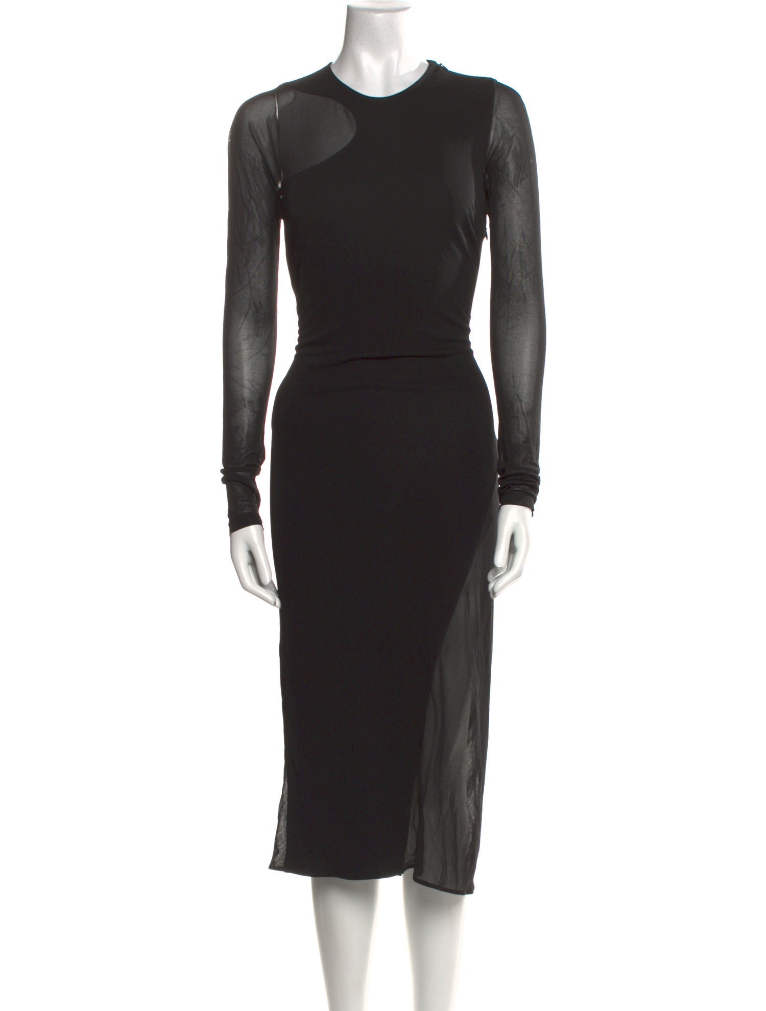 Tom Ford Crew Neck Midi Length Dress w/ Tags