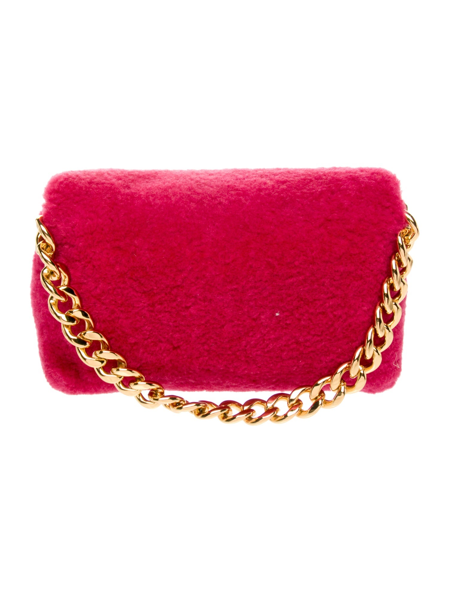 Tom Ford Shearling Top Handle Bag