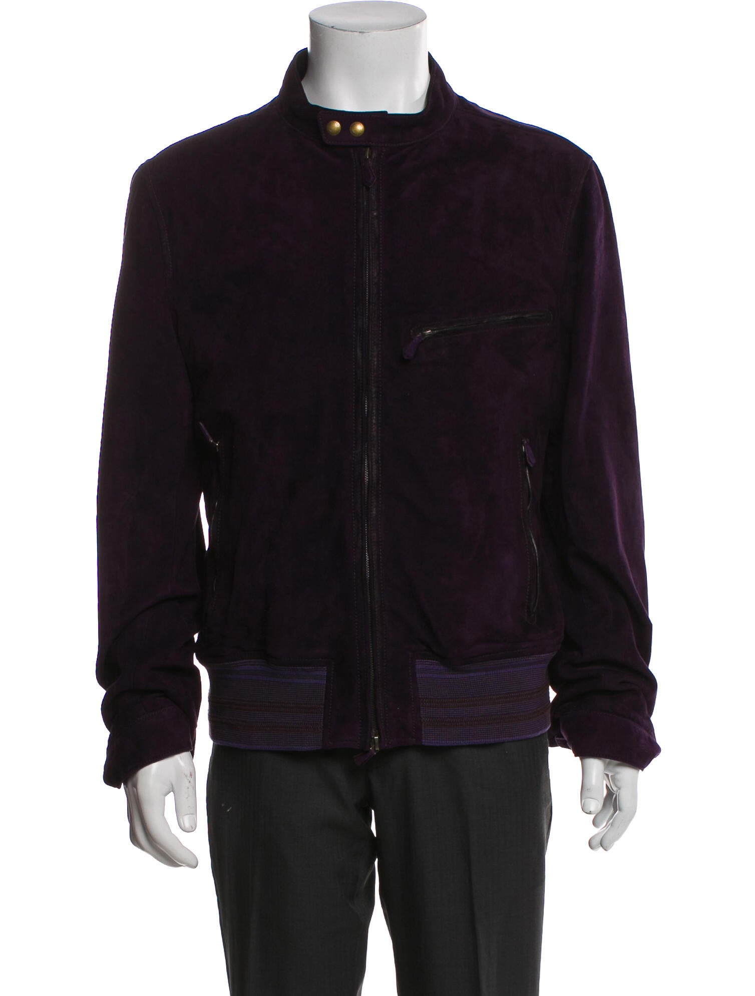 Tom Ford Lamb Leather Utility Jacket