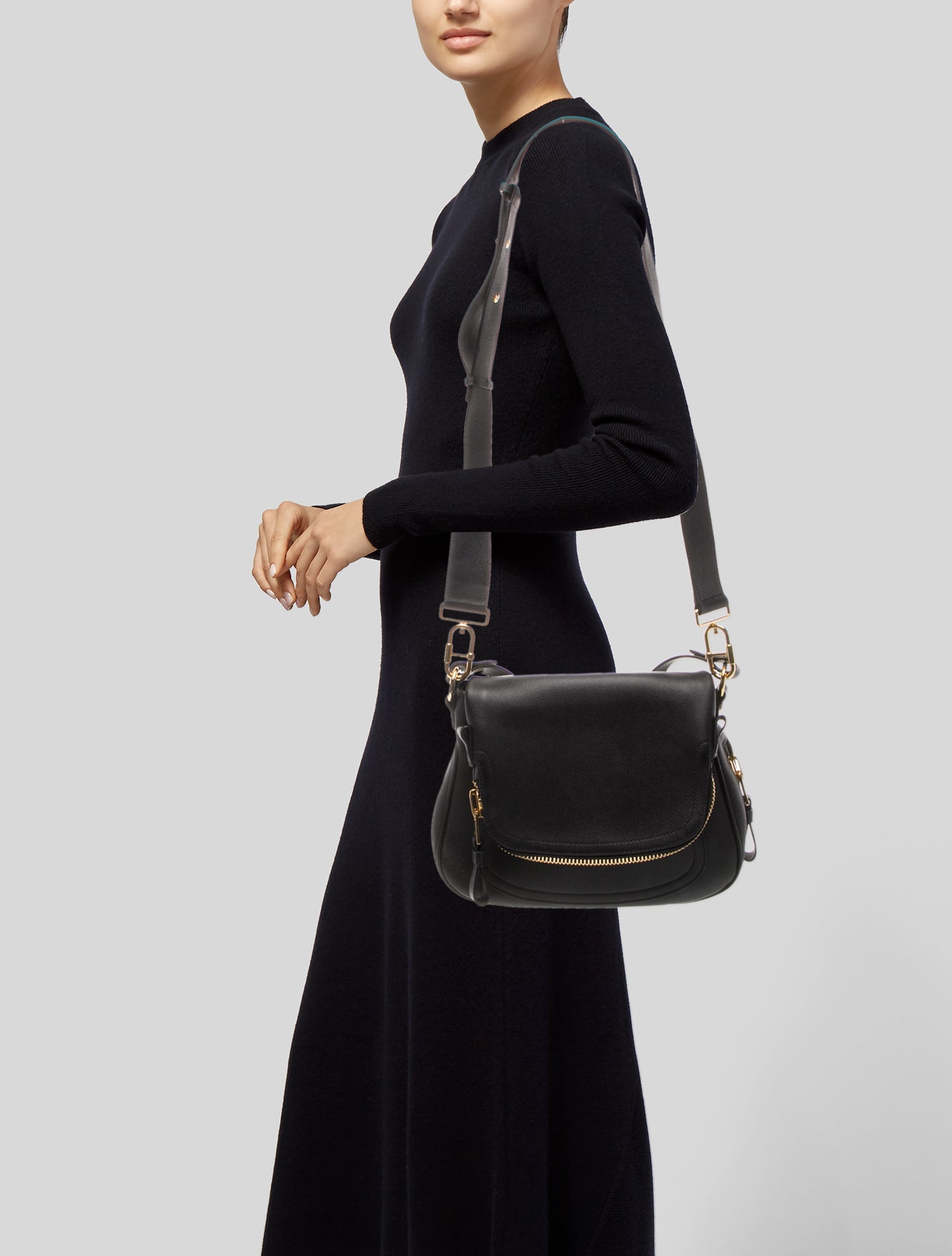 Tom Ford Leather Crossbody Bag