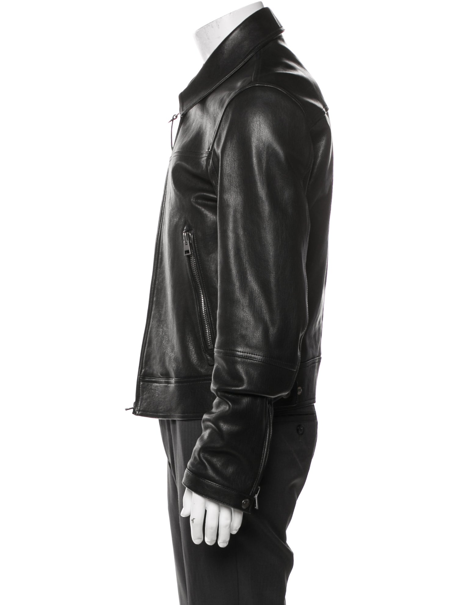 Tom Ford Lambskin Moto Jacket