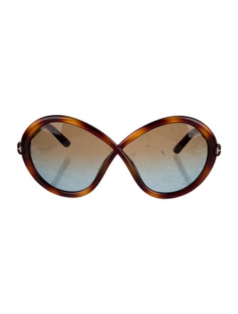 Tom Ford Oversize Gradient Sunglasses