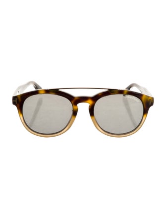 Tom Ford Round Tinted Sunglasses