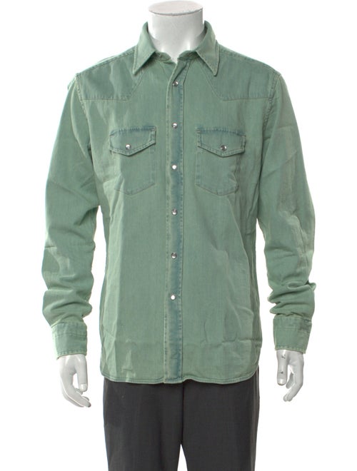 Tom Ford Long Sleeve Denim Shirt