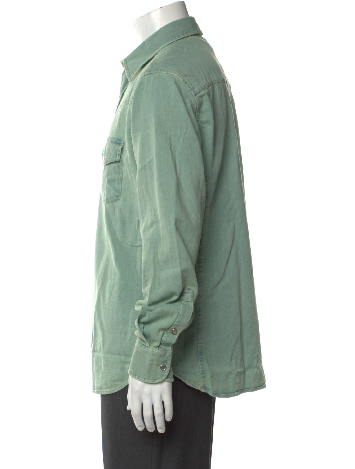 Tom Ford Long Sleeve Denim Shirt