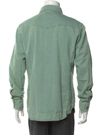 Tom Ford Long Sleeve Denim Shirt