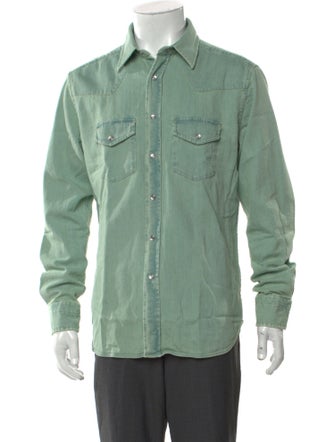 Tom Ford Long Sleeve Denim Shirt