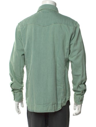 Tom Ford Long Sleeve Denim Shirt