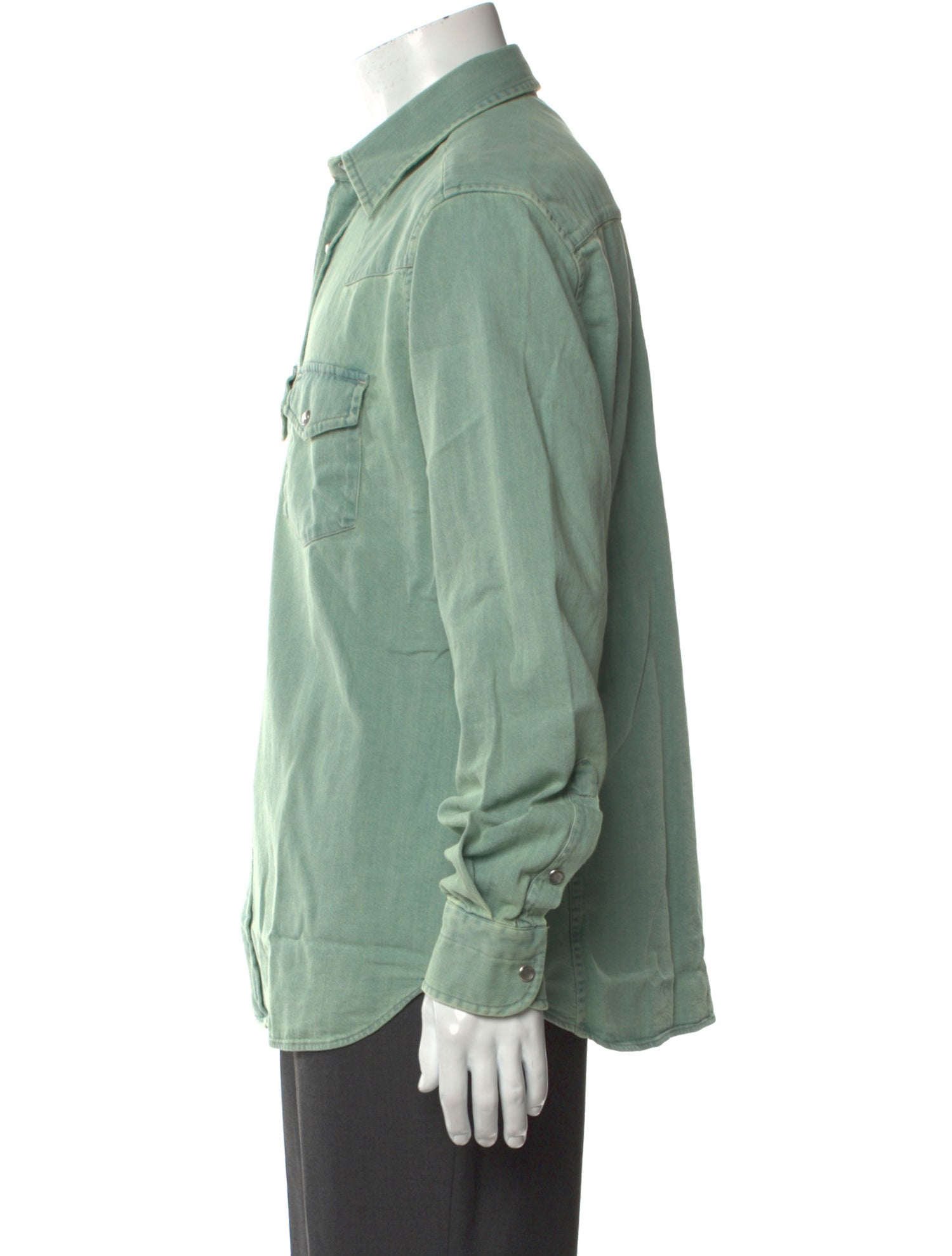 Tom Ford Long Sleeve Denim Shirt