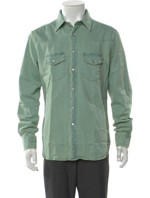Tom Ford Long Sleeve Denim Shirt